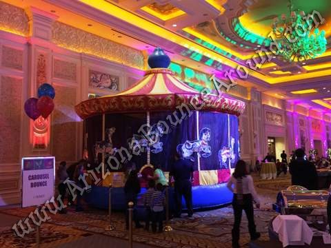 Carousel Bounce House rental Phoenix AZ